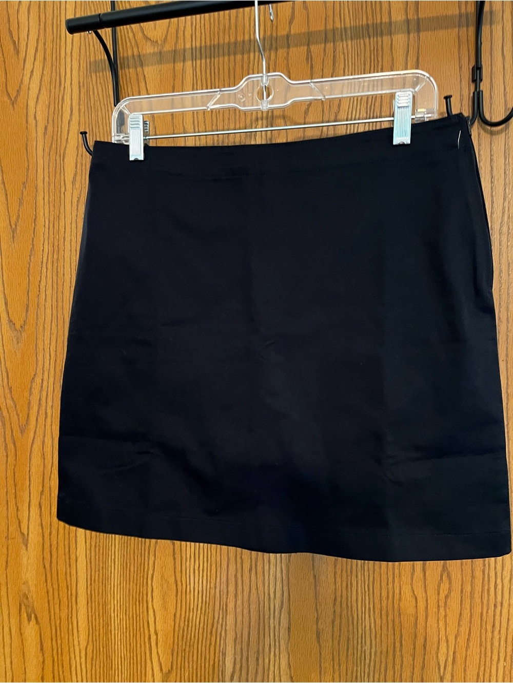NWT Lands' End Sz 16 Black Skort School Uniform/School Program/Dressy Casual